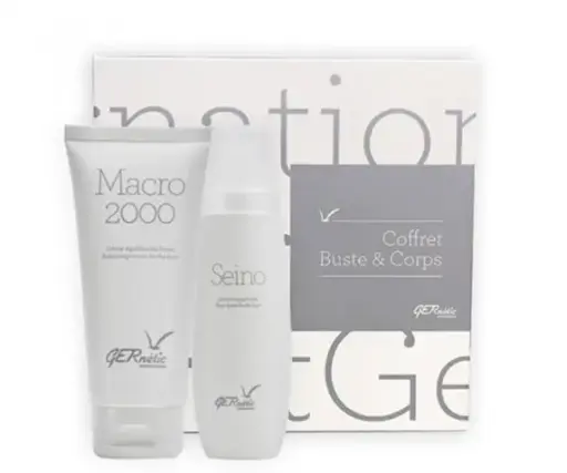 COFFRET BUSTE SEINO 100 ML + MACRO 2000 90 ML - GERNETIC